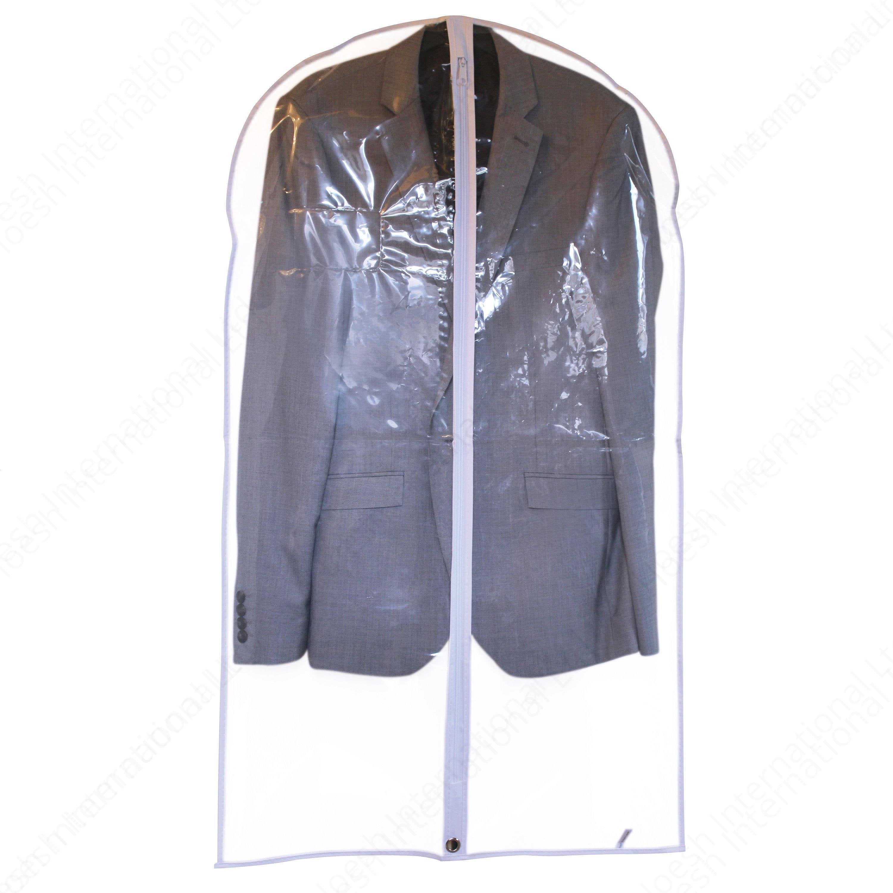 Clear discount suit covers